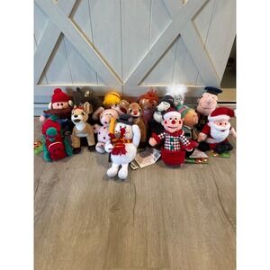 Vintage Rudolph, the red nose, reindeer and frosty CVS exclusive plush lot NWT
